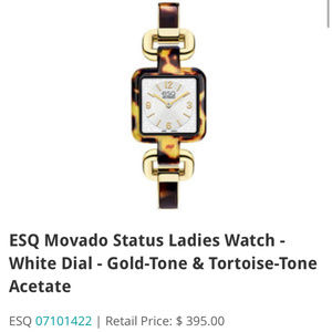 ESQ Movado Status Watch